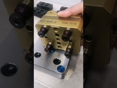 دستی 3 / 5 Axis Milling Vise فک آلومینیومی 75 نیوتن متر حداکثر گشتاور