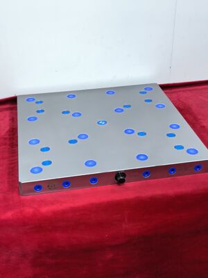 OEM 18KN قدرت قفل 5 محور CNC Clamping Fixture CNC Workholding Fixture ارائه ثبات قطعه کار و قفل در خطوط تولید