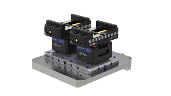 ساخت و ساز محکم CNC Workholding Fixture Coated Anti Rust Treatment عملکرد قابل اعتماد