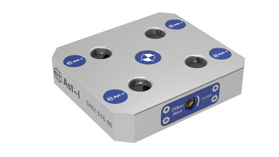 Hard Steel CNC Milling Machine Clamps 2.0Kg 18KN Locking Force