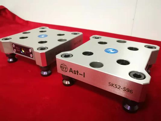 قطب صفر CNC Workholding Fixture تغییر سریع مواد آلیاژ فولاد