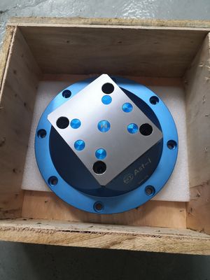 نقطه صفر قطعه کار فولادی دستگاه CNC تکرار موقعیت 0.005 میلی متر