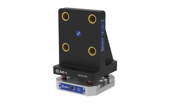 0.005 میلی متر ماشین نقطه صفر کار فولاد سخت 22KN نیروی قفل آلومینیوم