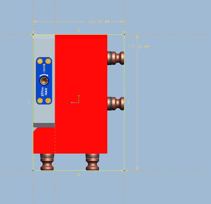 گیره نقطه صفر دقیق آلومینیومی 96 عدد گل میخ کششی