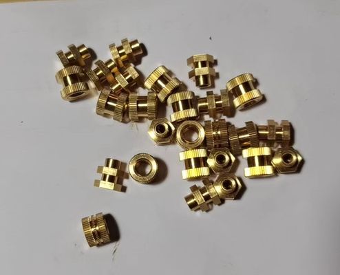Lathe CNC Turning Brass Parts Polishing 5 Axis Machined Parts SGS