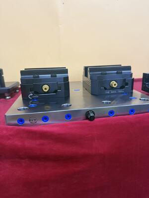 فیکسچر سخت کاری CNC فولادی قابل تنظیم چند محوره برای نگه داشتن قطعه کار