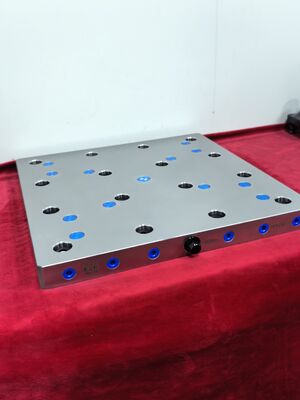 OEM 18KN قدرت قفل 5 محور CNC Clamping Fixture CNC Workholding Fixture ارائه ثبات قطعه کار و قفل در خطوط تولید