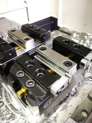 3Kg Axis Fixtures 50mm Clamping Range 4 Axis Vise Stainless Steel